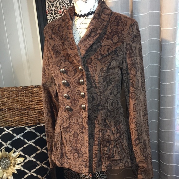 kenzieGirl corduroy button front blazer - Picture 2 of 11